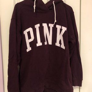 maroon vs pink hoodie